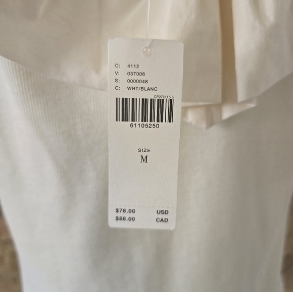 🕊 Maeve by Anthropologie Cream Ruffled Blouse - Picture 8 of 11